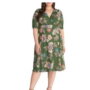Kiyonna
Gabriella Print Jersey
A-Line Dress